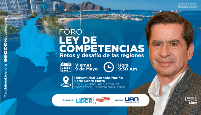 JUAN FERNANDO CRISTO ENCABEZARÁ PANEL SOBRE AUTONOMÍA Y DESARROLLO TERRITORIAL EN SANTA MARTA.