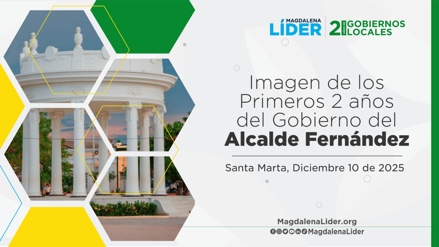 Magdalena Líder presenta resultados de encuesta en Ciénaga y reafirma su compromiso con la evaluación de los gobiernos locales