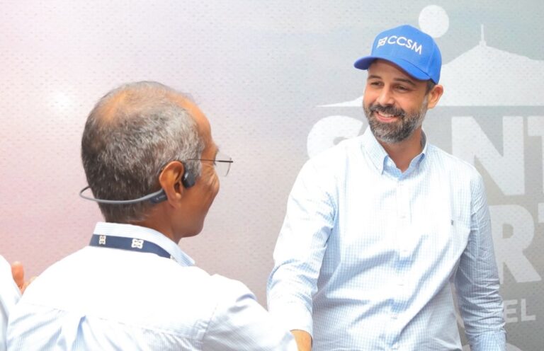 Magdalena Líder felicita a Carlos José Jaramillo, nuevo Presidente Ejecutivo de la Cámara de Comercio de Santa Marta para el Magdalena.