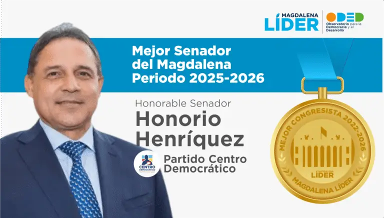 HONORIO HENRÍQUEZ: EL MEJOR SENADOR DEL MAGDALENA 2022-2025